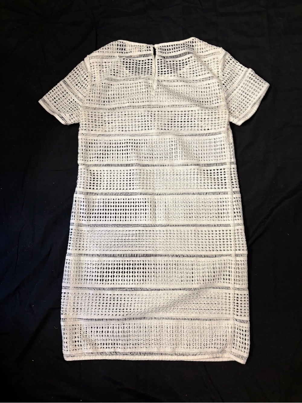 Michael Kors Cream Short Sleeve Coverup Dress - Picture 7 of 7